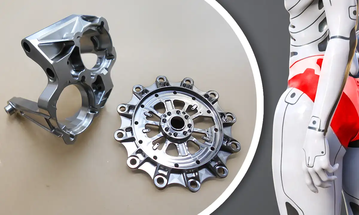 Aluminiumslegering Robotic-del Die Cast9